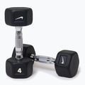 Дъмбели Nike Strength Hex Dumbbell 2 x 4 kg black/white