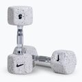 Дъмбели Nike Strength Grind Hex Dumbbell 2 x 5 kg wolf grey