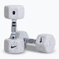 Дъмбели Nike Strength Grind Hex Dumbbell 2 x 8 kg wolf grey