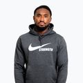Мъжки суитшърт Nike Strength Hoodie charcoal/white 4