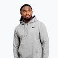 Мъжки суитшърт Nike Strength S&C Hoodie heather grey/black 4
