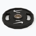 Бъмпер тежести  Nike Strength Pro Urethane Plates 10 kg black/white