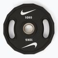 Бъмпер тежести  Nike Strength Pro Urethane Plates 10 kg black/white 2