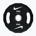 Бъмпер тежести  Nike Strength Pro Urethane Plates 10 kg black/white 4