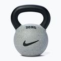 Кетълбел Nike Strength Rubber Coated 20 kg smoke grey