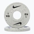 Тежести Nike Strength Grind Change Plates 2 x 1 kg wolf grey