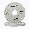 Тежести Nike Strength Grind Change Plates 2 x 2 kg wolf grey