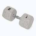 Гумиран дъмбел/гира Nike Strength Grind Dumbbell 25 kg wolf grey