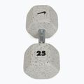 Гумиран дъмбел/гира Nike Strength Grind Dumbbell 25 kg wolf grey 2