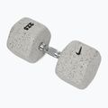 Гумиран дъмбел/гира Nike Strength Grind Dumbbell 27,5 kg wolf grey