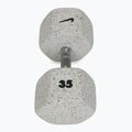 Гумиран дъмбел/гира Nike Strength Grind Dumbbell 35 kg wolf grey 2