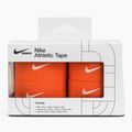 Кохезивен еластичен бинт Nike Strenght Athletic Tape orange/white 3