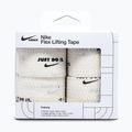 Кохезивен еластичен бинт Nike Strenght Flex Lifting Tape white/black