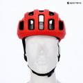 Велосипедна каска POC Ventral Air MIPS prismane red matt 6