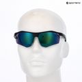 Polaroid PLD 7055/S матово черно зелено/зелено огледало поляризирани мъжки слънчеви очила 9