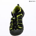 Детски сандали KEEN Newport H2 black/lime green 7