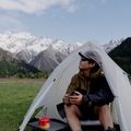 Палатка за трекинг 1-местна Naturehike Cloud Up 1 UL 15D moon rock grey 7