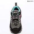 Детски обувки за трекинг CMP Rigel 2.0 Low Waterproof grey/acquarius/pink fluo 9