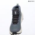 Дамски туристически обувки Salomon Genesis Mid GTX grisaille/green milieu 15