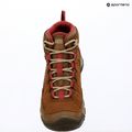 Дамски обувки за трекинг KEEN Targhee IV Mid Wp bison/beaujolais 15