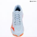 Дамски обувки за волейбол Mizuno Wave Lightning Pro blue finch/lava orange/flamingo coral 15