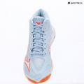 Дамски обувки за волейбол Mizuno Wave Lightning Elite Mid blue finch/whitelava orange 15