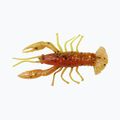 Przynęta gumowa Relax Crawfish 2 Laminated 4 szt. Rootbeer-Gold, Black Glitter / Yellow CRF2