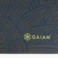 Постелка за йога Gaiam Premium Sundial Layers 6 mm black/navy/yellow 4