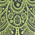 Постелка за йога Gaiam Premium Sundial Layers 6 mm black/navy/yellow 6