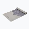Постелка за йога Gaiam Sustained Yoga grey sundial flower 3