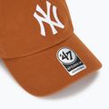 47 Марка MLB New York Yankees CLEAN UP изгоряла оранжева бейзболна шапка 3