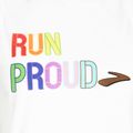 Дамска тениска за бягане Brooks Distance Graphic Tank white/rainbow/brow 3