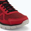 SKECHERS Track Bucolo червени/черни мъжки обувки за тренировка 7
