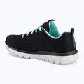 SKECHERS Graceful Get Connected дамски обувки за тренировка черно/тюркоазено 3