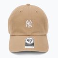 47 Марка MLB New York Yankees Базова шапка CLEAN UP каки 2