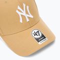 47 Марка MLB New York Yankees MVP светлокафява бейзболна шапка 3