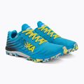 Мъжки обувки за бягане HOKA Evo Jawz cyan/citrus 4