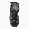 Мъжки сандали KEEN Rapids H2 за трекинг черно/стоманено сиво 6