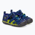 Детски сандали KEEN Seacamp II CNX blue depths/chartreuse 4