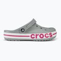 Джапанки Crocs Bayaband Clog light grey/candy pink 4