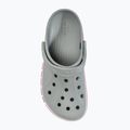 Джапанки Crocs Bayaband Clog light grey/candy pink 6