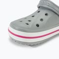 Джапанки Crocs Bayaband Clog light grey/candy pink 8