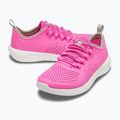 Детски обувки Crocs LiteRide Pacer electric pink/white 12