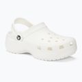 Дамски джапанки Crocs Classic Platform Clog white 2