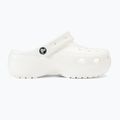 Дамски джапанки Crocs Classic Platform Clog white 3