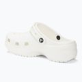 Дамски джапанки Crocs Classic Platform Clog white 4