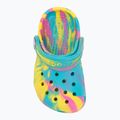Crocs Classic Marbled Clog Toddler джапанки digital aqua/multi 6