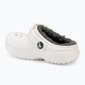 Детски джапанки Crocs Classic Lined Clog Toddler white/grey 4