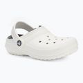 Детски джапанки Crocs Classic Lined Clog Kids white/grey 2