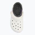 Детски джапанки Crocs Classic Lined Clog Kids white/grey 6